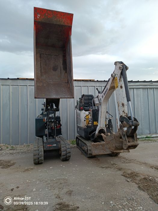 Услуги с мини Дъмпер и мини багер!