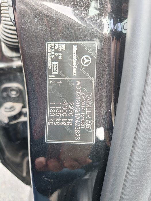 Vand Mercedes E class 2011 220CDI