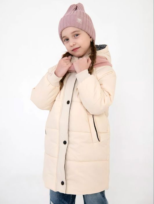 Детская куртка 3-9 лет пуховик детский для девочек и мальчиков зимний