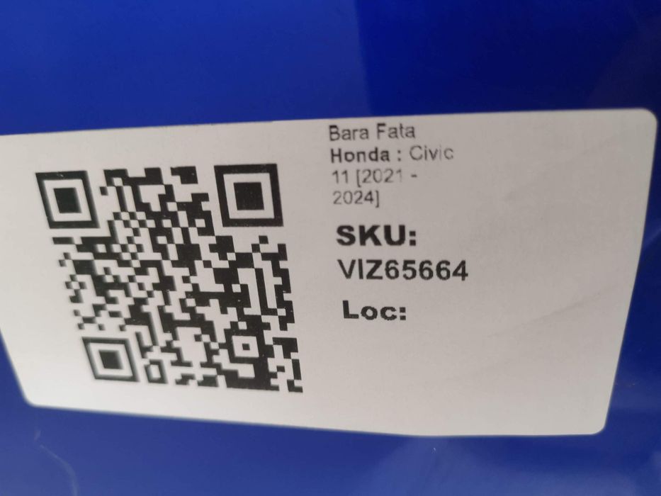 Предна броня Хонда Цивик / Honda Civic 11 Оригинална в добро състояние