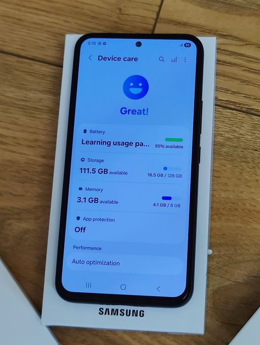 Samsung Galaxy A54 5G Graphite 128GB + husă + încărcător
