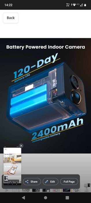 Wifi камера, нова