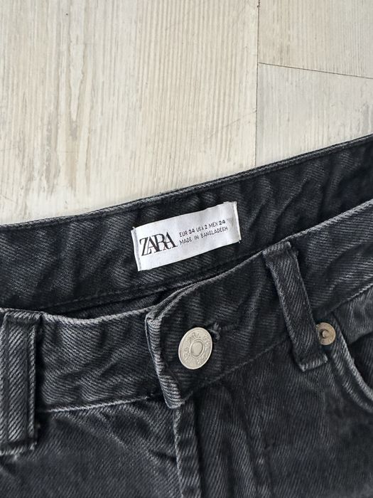 Дамски черни дънки Zara