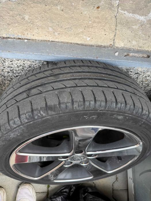 4бр Джанти ATP 17" 5x100 ET35 7J + гуми 225/50 R17 Golf 4 A3 Fabia