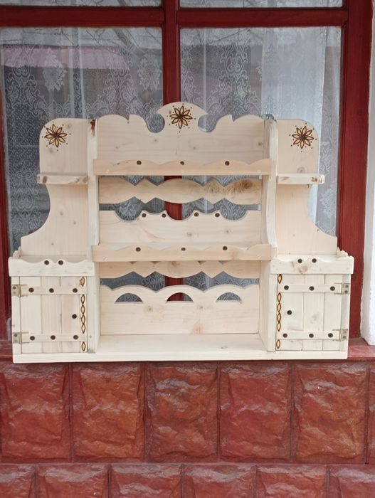 Polițe rustice din lemn