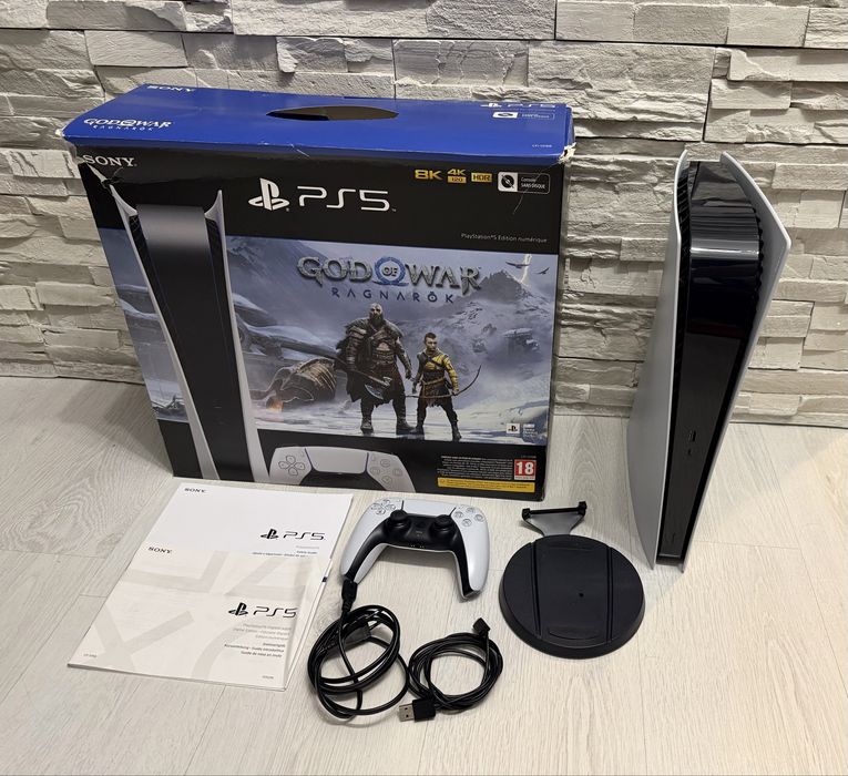PS5 - PlayStation 5 Digital + 30 jocuri