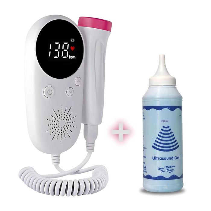 Aika Mini фетален доплеров сърдечен монитор за бременност