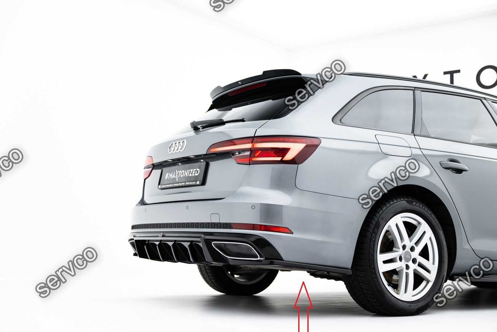 Prelungire bara spate Audi A4 S-Line S4 Sedan Avant B9 15-19 v38