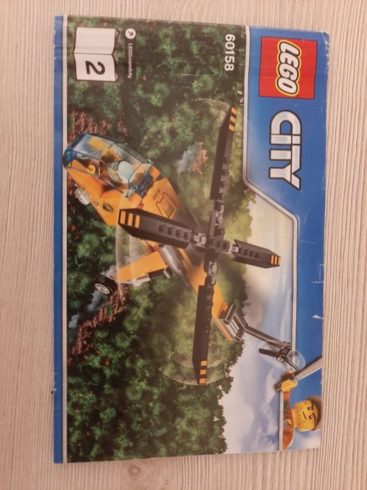 LEGO City Elicopter de marfa in jungla 60158