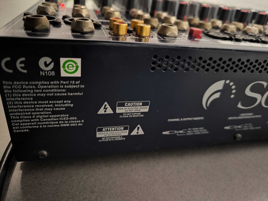 Dj mixer миксер смесител пулт за музика Soundcraft LD
