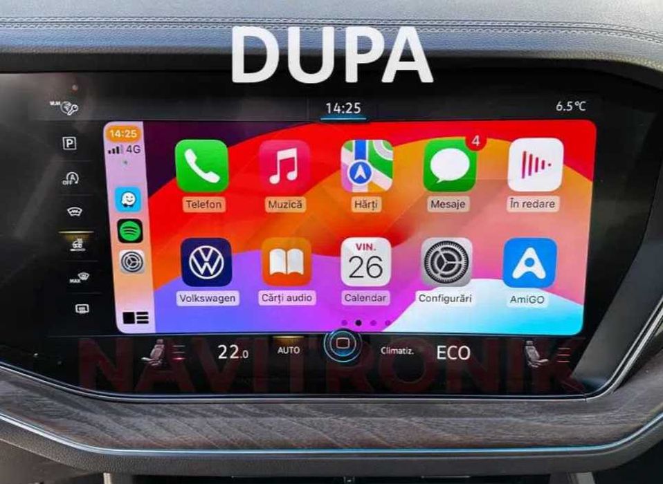 Activare Apple CarPlay Android Auto Fullscreen VW Touareg 3 2019-2023