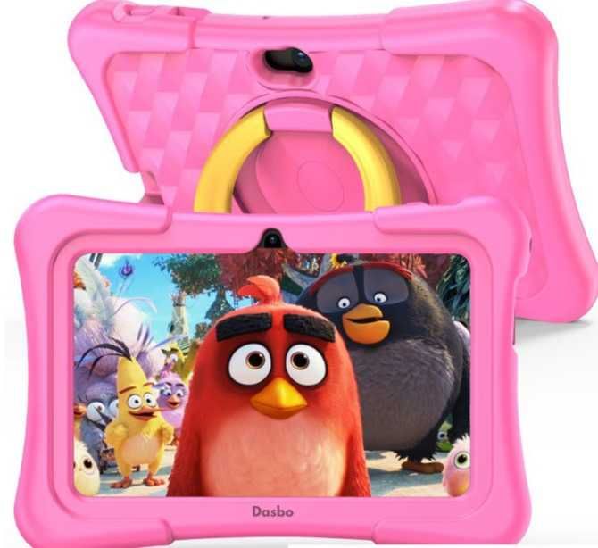 Tableta pentru copii de 7|10 inch, Android,  32|64 GB ROM Blue|Roz|Mov