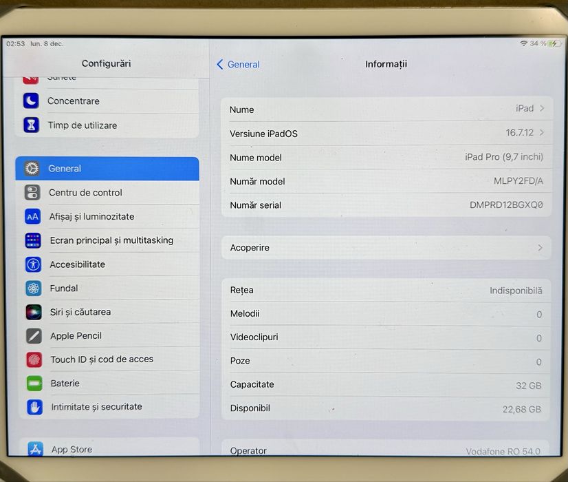 Ipad Pro 9,7 - 32 GB - Rose Golden