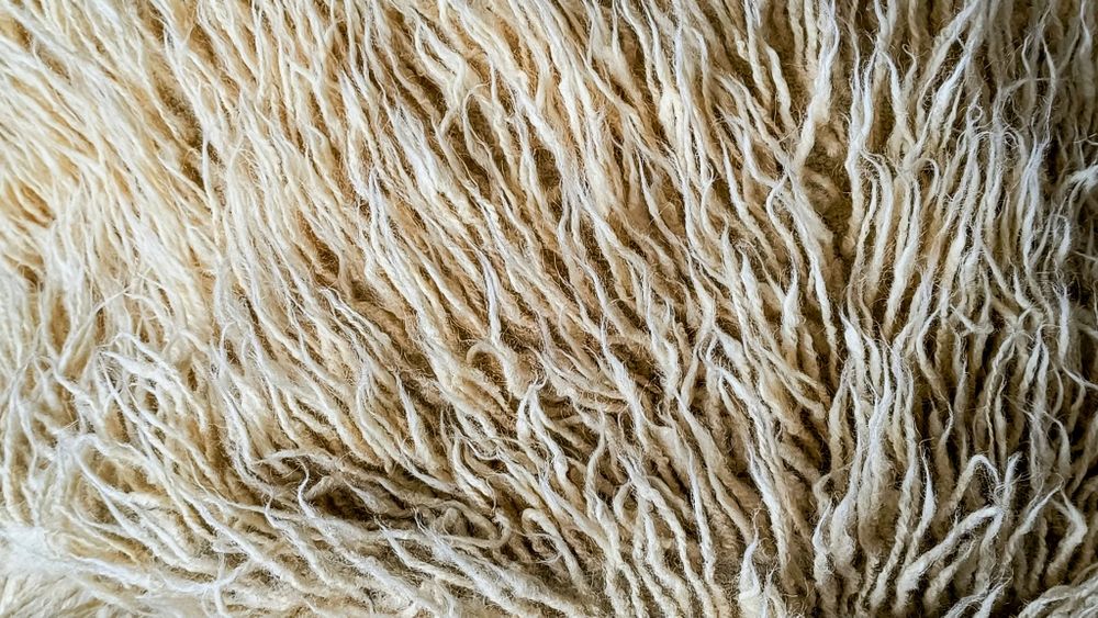 Вълнен Китеник / Покривало за Диван / Губер / Килим / Вълнена Постелка