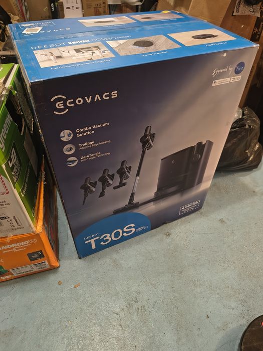 ECOVACS DEEBOT T30S Комбиниран робот прахосмукачка и моп, 11000Pa, тех