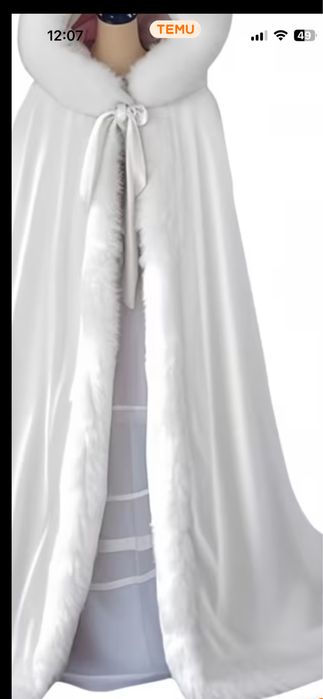 Pelerina femei , culoare albă , nou cu eticheta , trimit si in țară