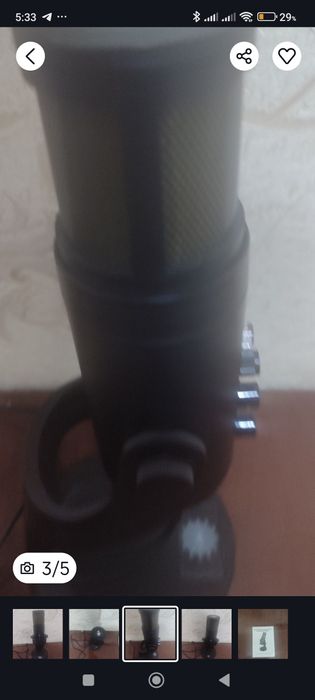 Микрафон студийной.