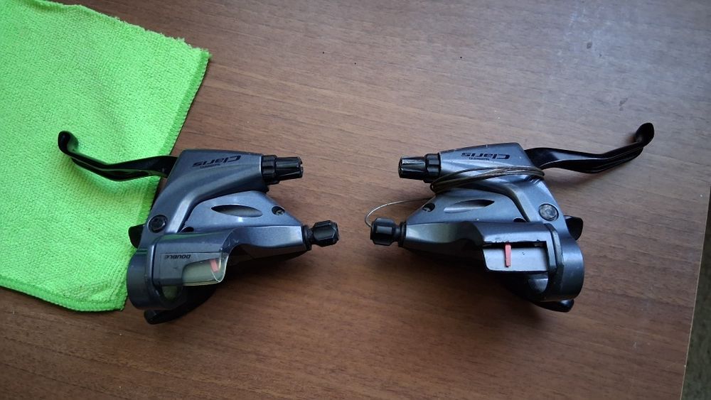 schimbatoare shimano ,Claris-duble si pedale-ghete ciclism