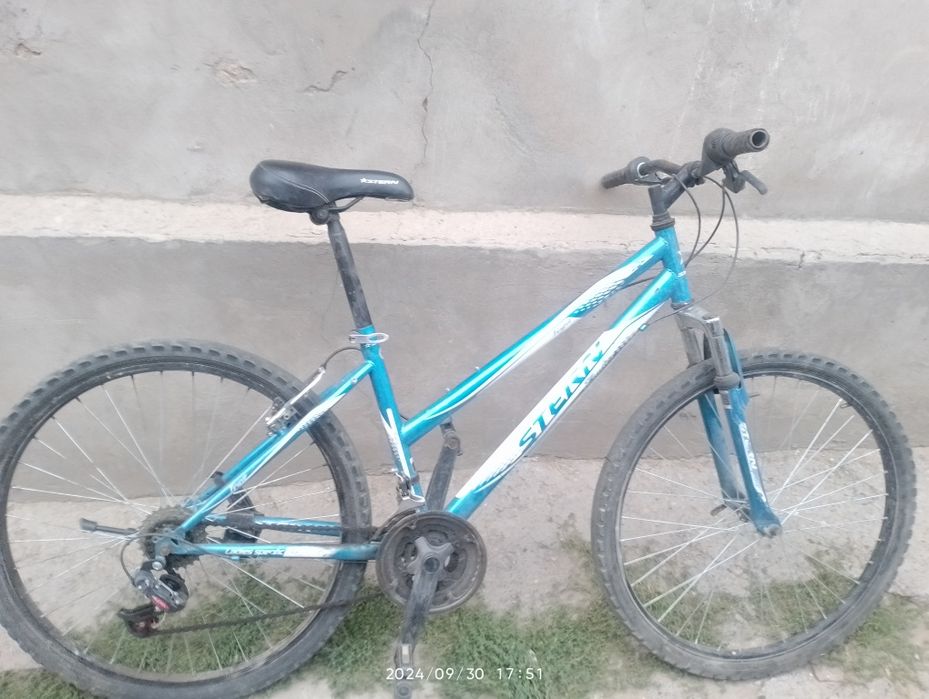 Велосипед stern на ходу