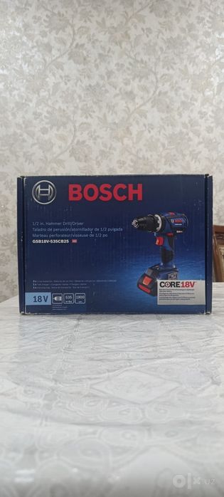 Оригинал BOSCH GSR 18V-535C  бесщеточный  шуруповер