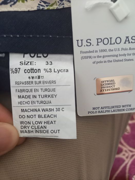 Шорты мужские, турецкое производство, Tommy Hilfiger размер 33, Polo -