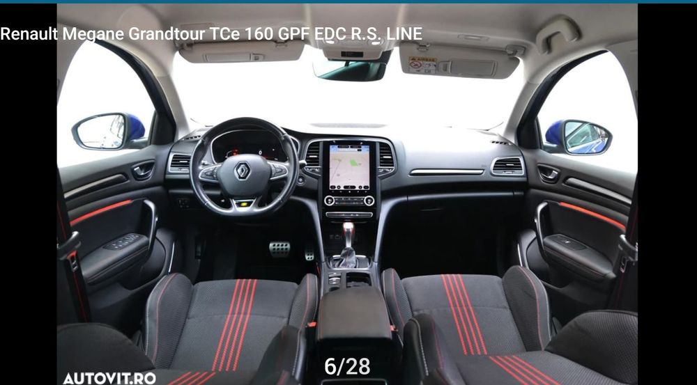 RENAULT MEGANE IV 1.33 160cp RS Line.