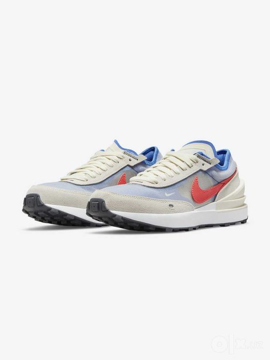 Женские кроссовки Nike Waffle One Coconut Milk/Crimson/Royal