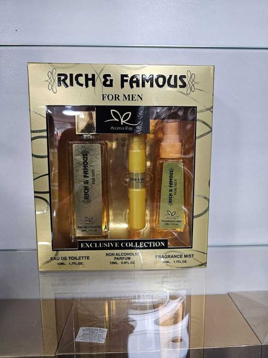 Унисекс Подаръчни Комплекти 3в1 - Парфюм/Спрей за тяло/Тоалетна вода