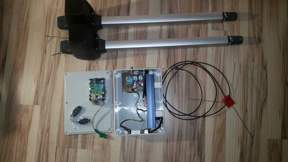 Автоматика для распашных ворот.