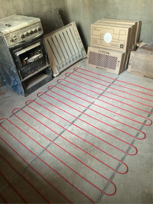 Тёплые Полы Электрические под Кафель, в Стяжку, Наливной пол