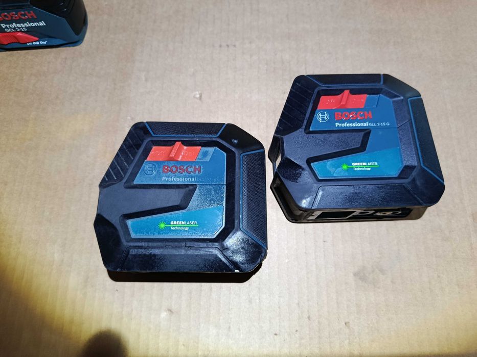 Nivela Laser VERDE Boloboc BOSCH GLL 2-15G constructii 4x1.5V Cumpana
