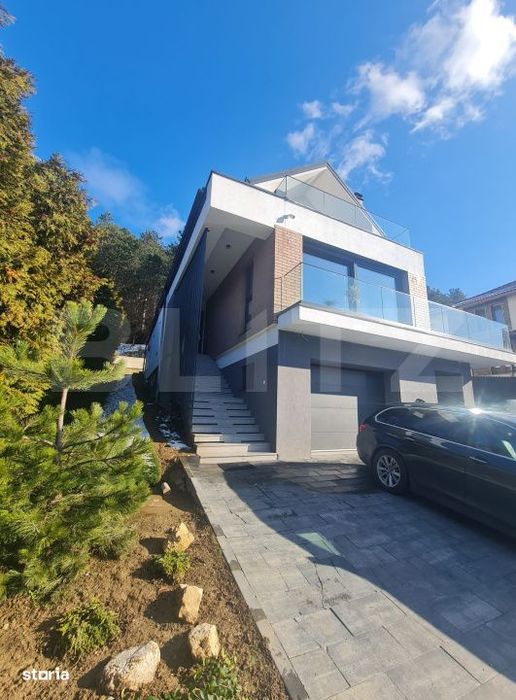 Casa individuala, 5 camere, garaj, 305 mp, 627 mp, la 5 minute de Vivo