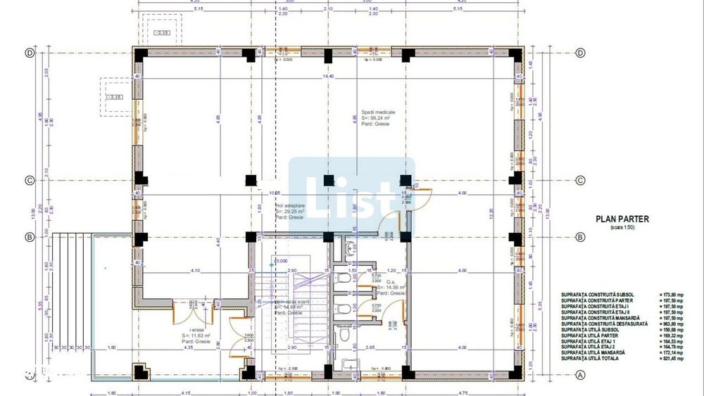 Spatiu Comercial Parter - 143 Mp Utili -