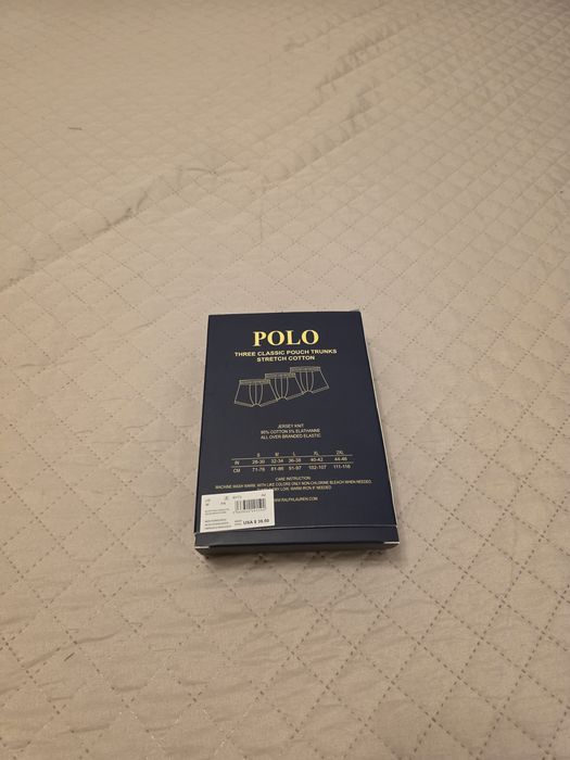 Set 3 perechi de boxeri Polo Ralph Lauren, noi, originali