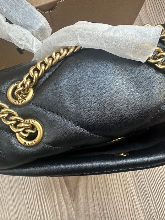 Чисто нова чанта Pinko mini Love Puff