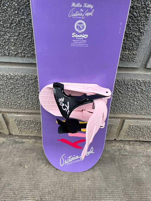 placa noua copii snowboard hello kitty L125