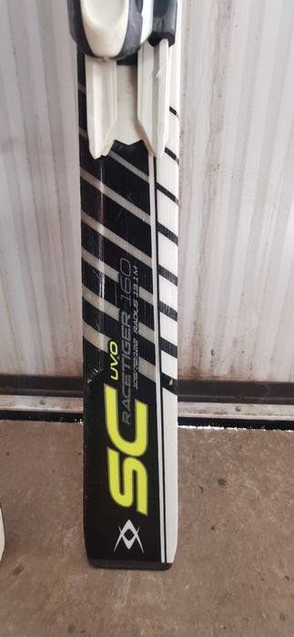 Schiuri Völkl Racetiger SC UVO 160 cm + legături Marker Xmotion