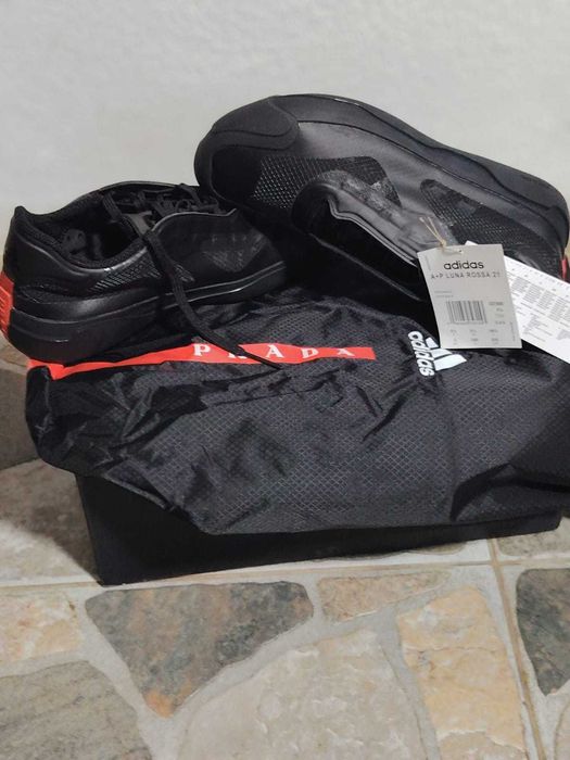 adidas x Prada Luna Rossa 21  Shoes Black Unisex 38/2.3 si 39/1.2