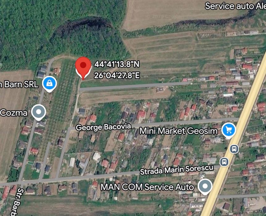 Teren intravilan Parcelat pt casa de vânzare – Tâncăbești, Snagov (Ilfov) lângă Pădure | Investiție