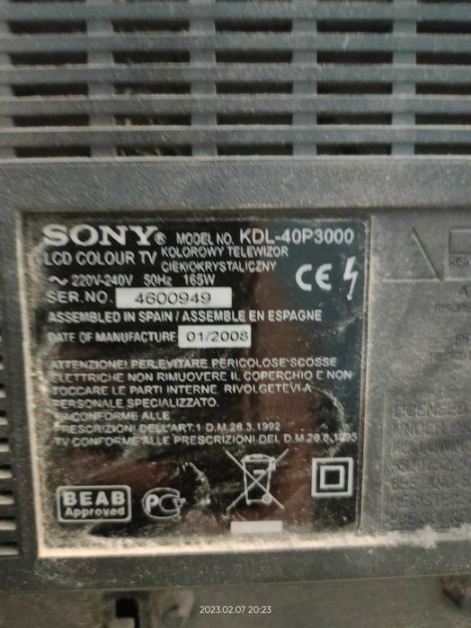 Продается Телевизор Sony