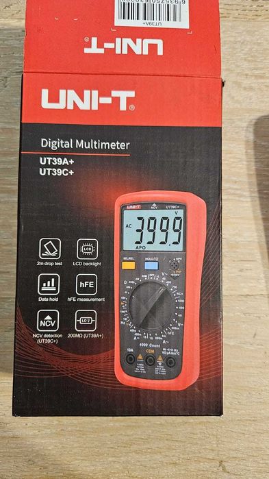 Vand Multimetru Digital UNIT-T / UT39A+