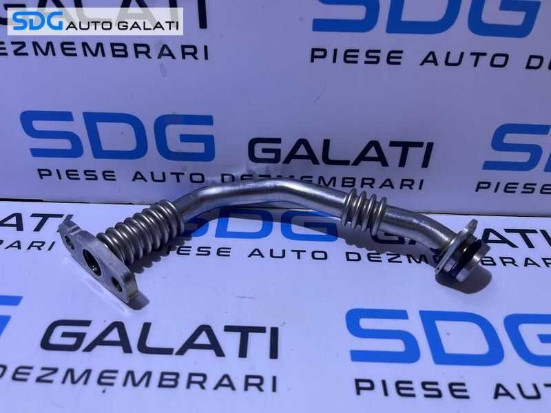 Teava Conducta Retur Ulei Turbo Turbina Turbosuflanta Seat Alhambra 2.0 TDI 2016 - Prezent Cod 04L145736E [M6169]