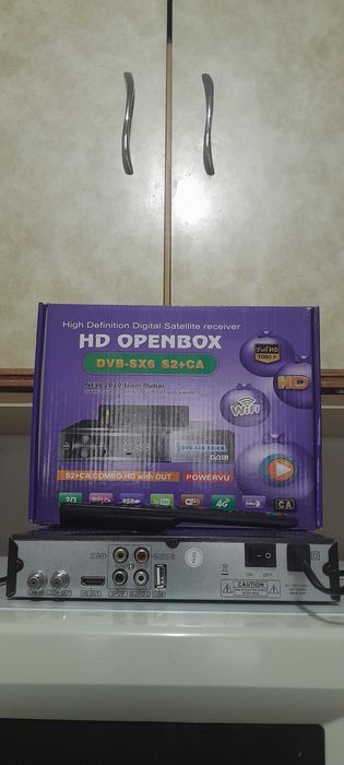 Спутниковый тюнер ресивер HD Openbox DVB-SX6 S2+CA. 2й тюнер в подарок