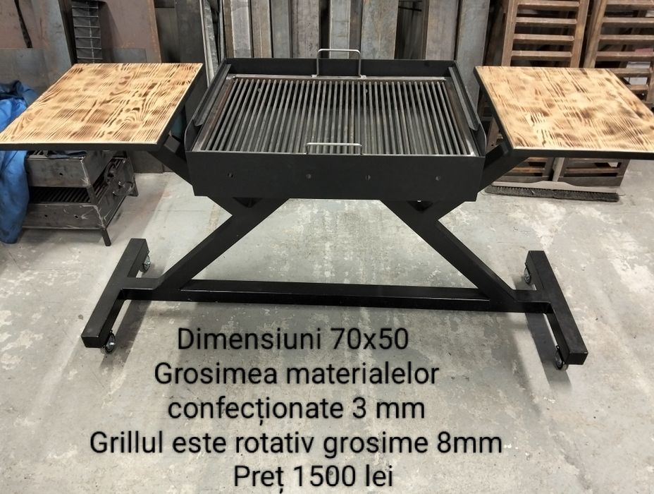 Sobă rachetă, grătare de grădină, disc