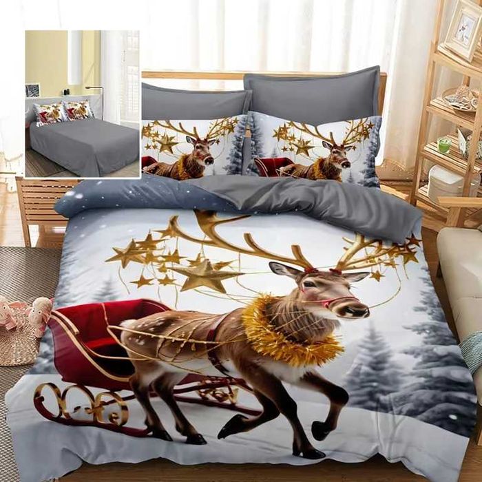 Lenjerii de pat Christmas - 6 piese