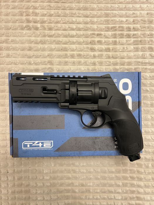 Pistol Revolver TR 50 17Jouli -Foarte Puternic + Cutie Transport Cadou