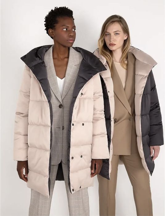 Двухсторонний пуховик