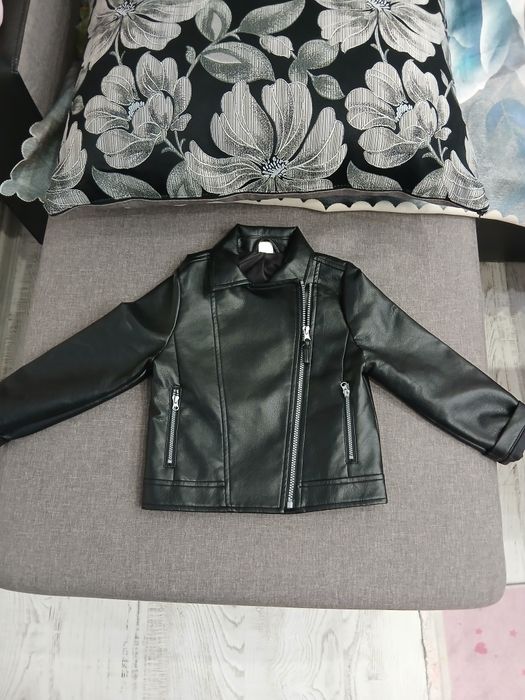 Детско-кожено яке-116