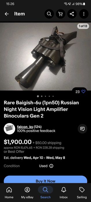 Binoclu Nightvision Baigish6u