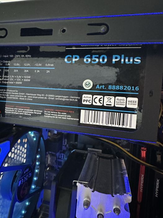 PC Desktop Gaming/Office - i7-4770, 16GB RAM HyperX, GTX 1060 6GB - Perfect funcțional